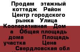 Продам 2-этажный коттедж › Район ­ Центр.городского рынка › Улица ­ Кооперативная › Дом ­ 10а › Общая площадь дома ­ 110 › Площадь участка ­ 20 › Цена ­ 4 000 000 - Свердловская обл., Краснотурьинск г. Недвижимость » Дома, коттеджи, дачи продажа   . Свердловская обл.